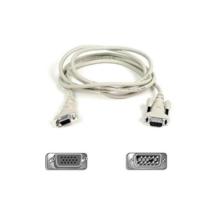 Belkin Cable, Vga, Sh, Hddb15M/F, 6 , Monitor Exten F2N025B06
